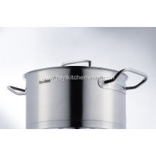 18/10 Stainless Steel Soup Stockpot Kitchenware with lid